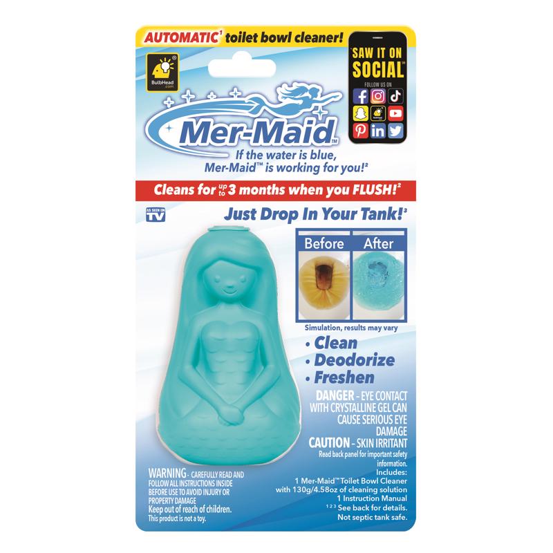 ASOTV - Mer-Maid No Scent Automatic Toilet Bowl Cleaner 4.58 oz Solid