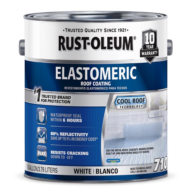 RUST-OLEUM - Rust-Oleum White Elastomeric Roof Coating 1 gal - Case of 2 [301904]