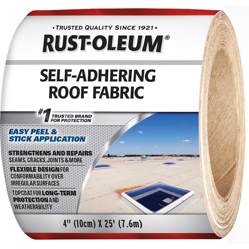 RUST-OLEUM - Rust-Oleum White Asphalt Roofing Fabric 25 ft. - Case of 6