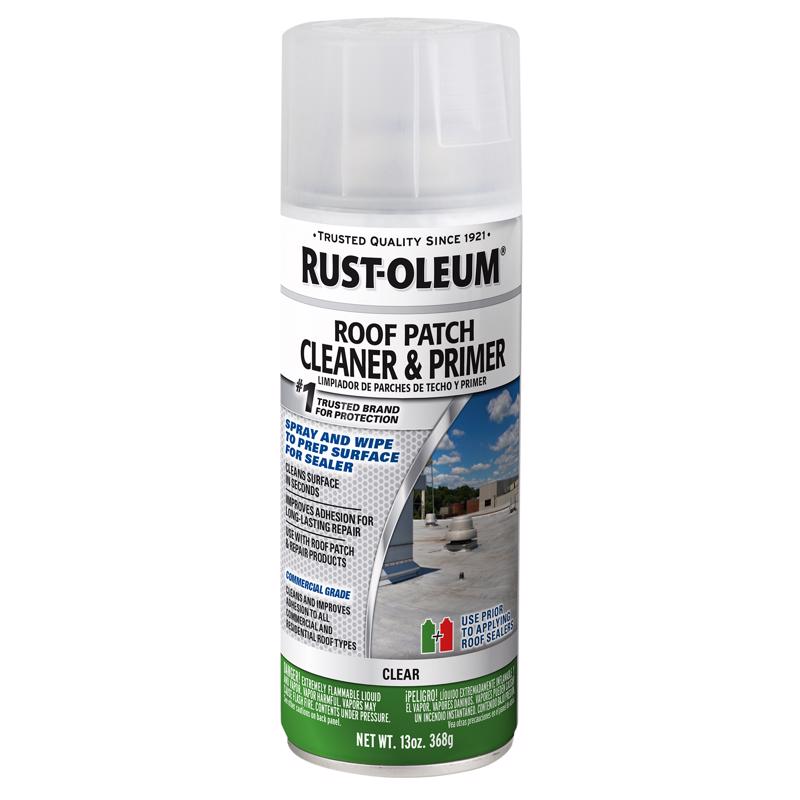 RUST-OLEUM - Rust-Oleum Clear Solvent-Based Roof Patch Cleaner and Primer 13 oz - Case of 6