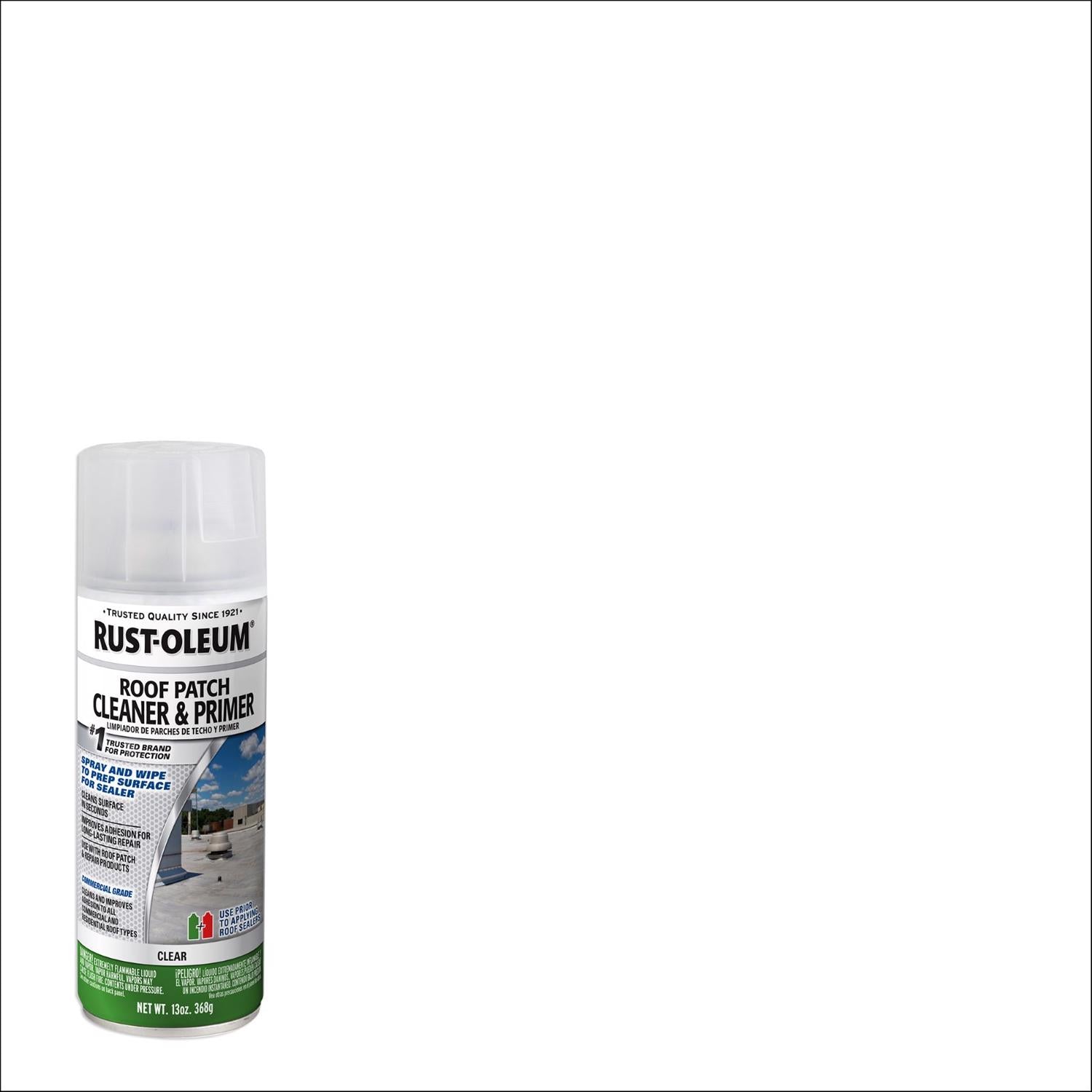 Rust-Oleum Clear Solvent-Based Roof Patch Cleaner and Primer 13 oz - Case of 6