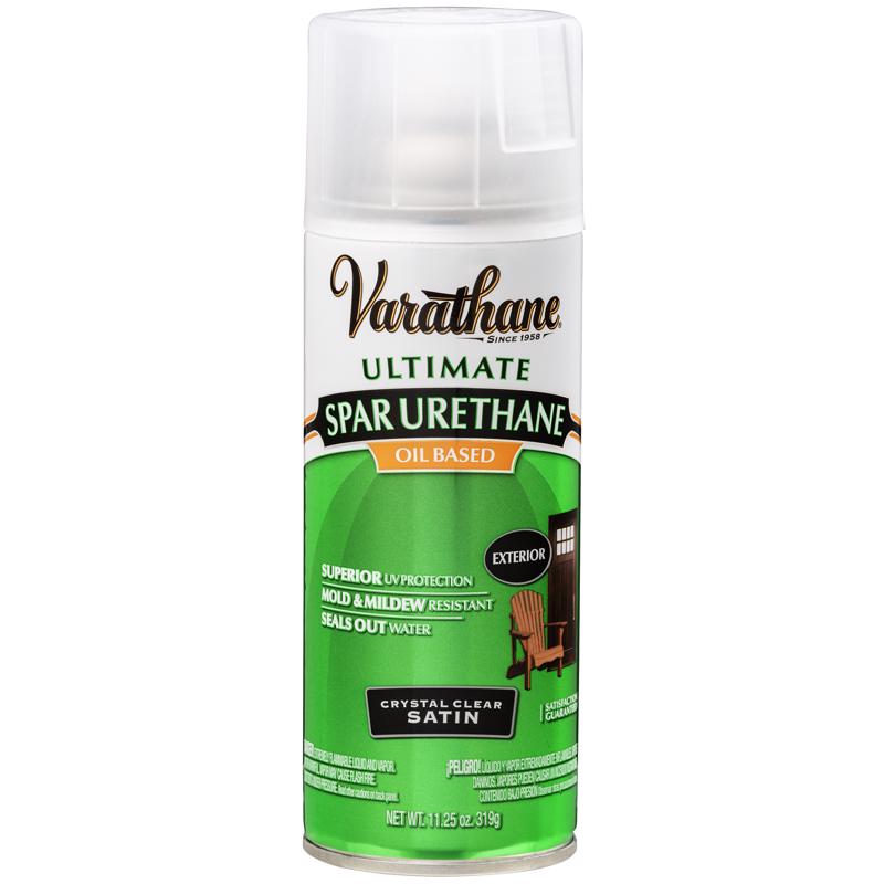 VARATHANE - Varathane Satin Crystal Clear Oil-Based Spar Urethane 11.25 oz - Case of 6