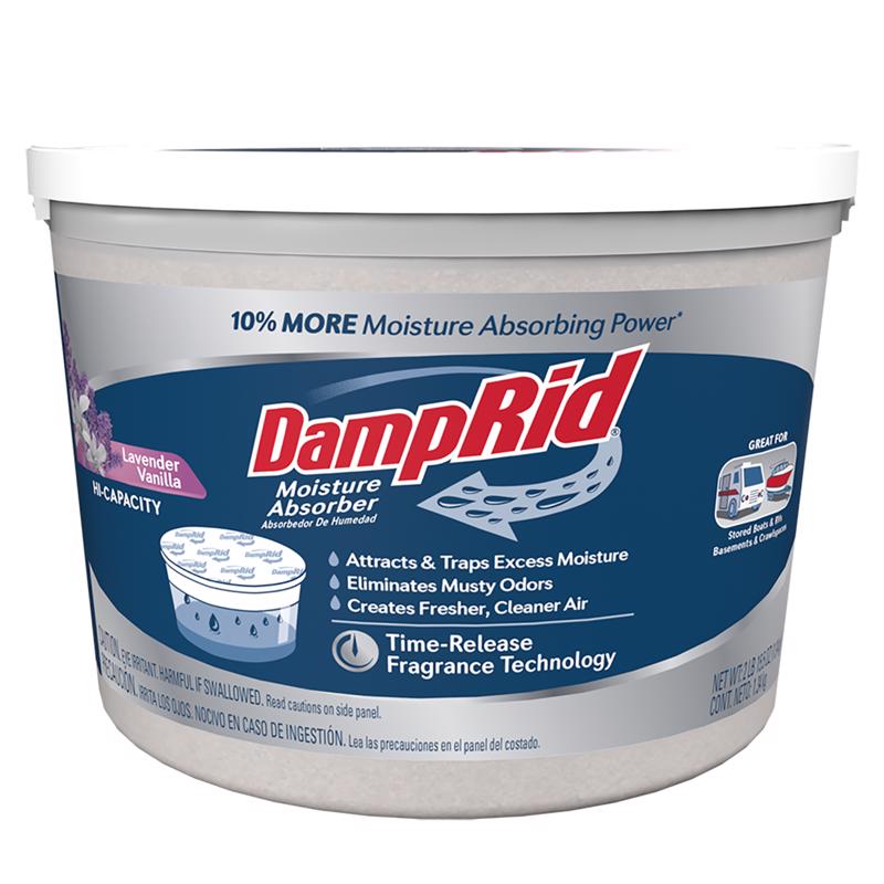 DAMPRID - DampRid Moisture Absorber Lavender Vanilla Scent 2 lb 1 pk