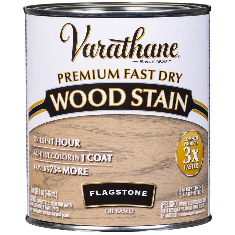 VARATHANE - Varathane Flagstone Oil-Based Urethane Modified Alkyd Fast Dry Wood Stain 1 qt - Case of 2