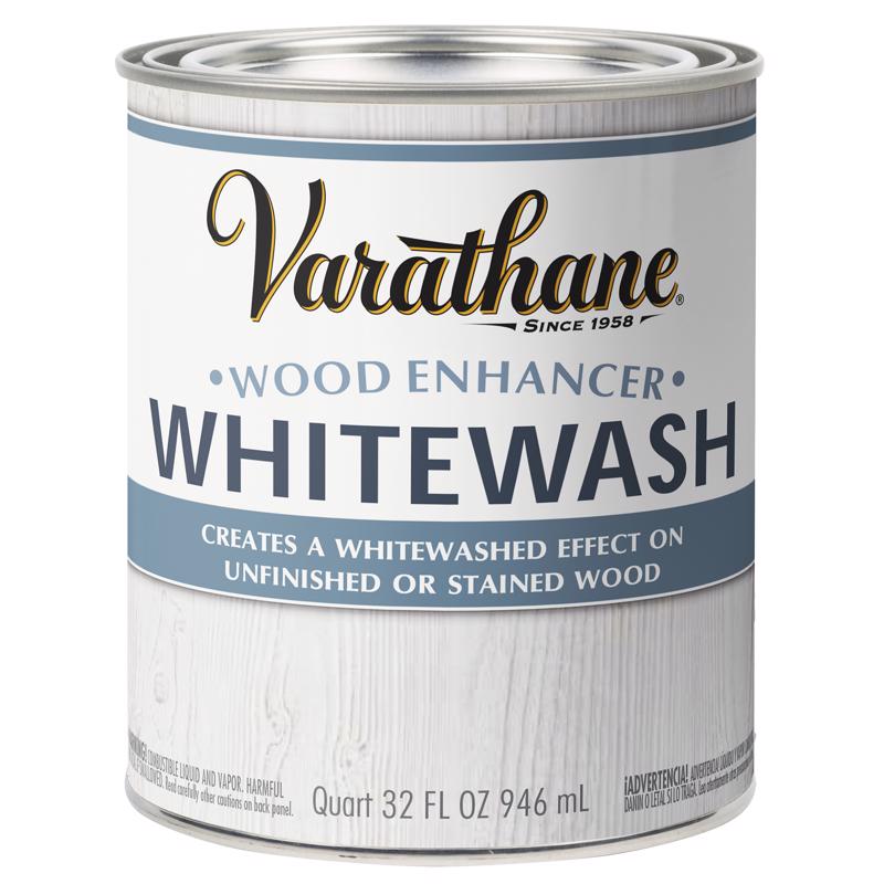 VARATHANE - Varathane Whitewash Oil-Based Urethane Modified Alkyd Wood Grain Enhancer 1 qt - Case of 2