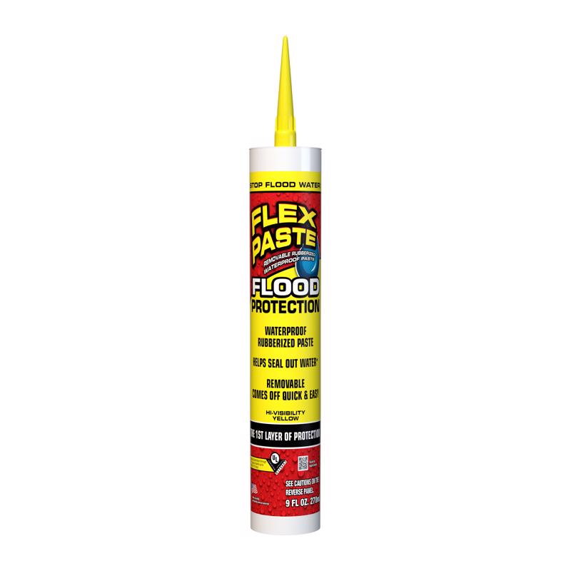 FLEX SEAL FAMILY OF PRODUCTS - Flex Seal Family of Products Flood Protection Yellow Rubber Coating 9 oz