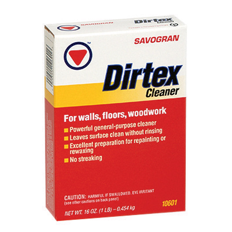 DIRTEX - Savogran Dirtex No Scent All Purpose Cleaner Powder 16 oz - Case of 12