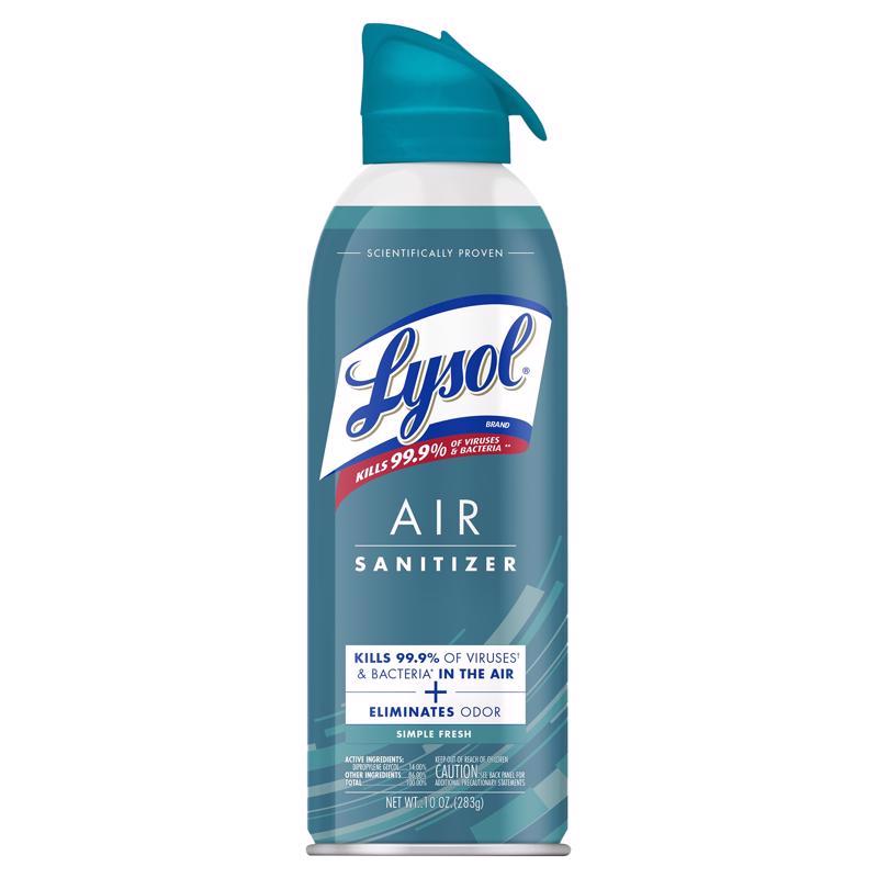 LYSOL - Lysol Fresh Scent Air Sanitizer 10 oz 1 pk - Case of 6