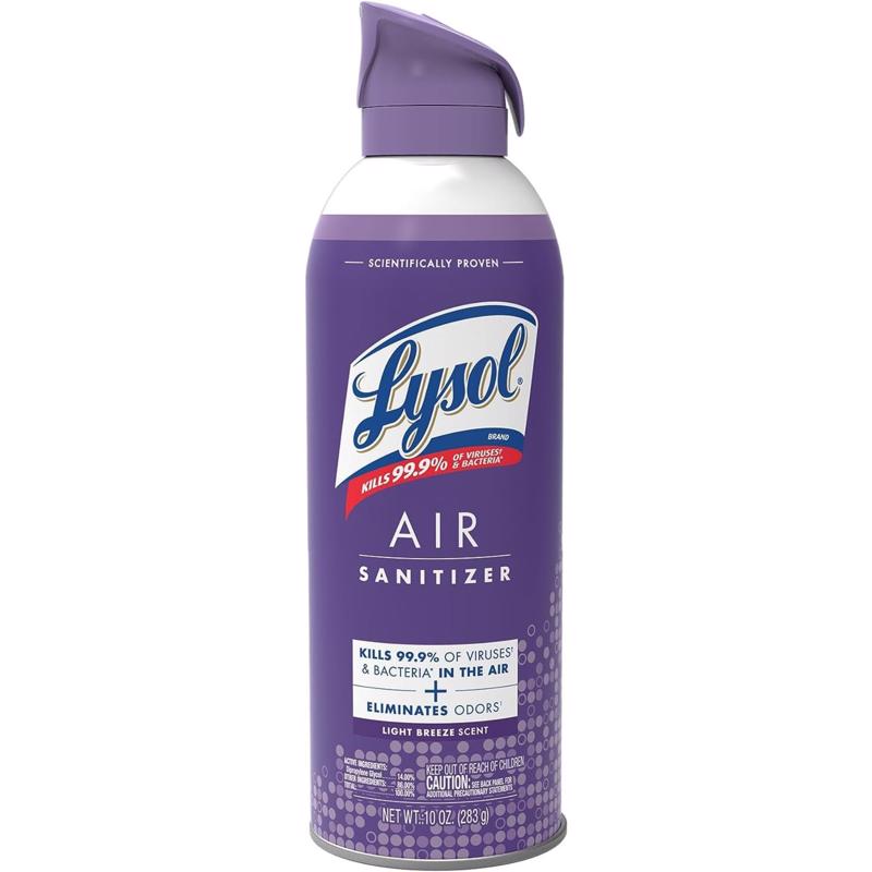 LYSOL - Lysol Light Breeze Scent Air Sanitizer 10 oz 1 pk - Case of 6