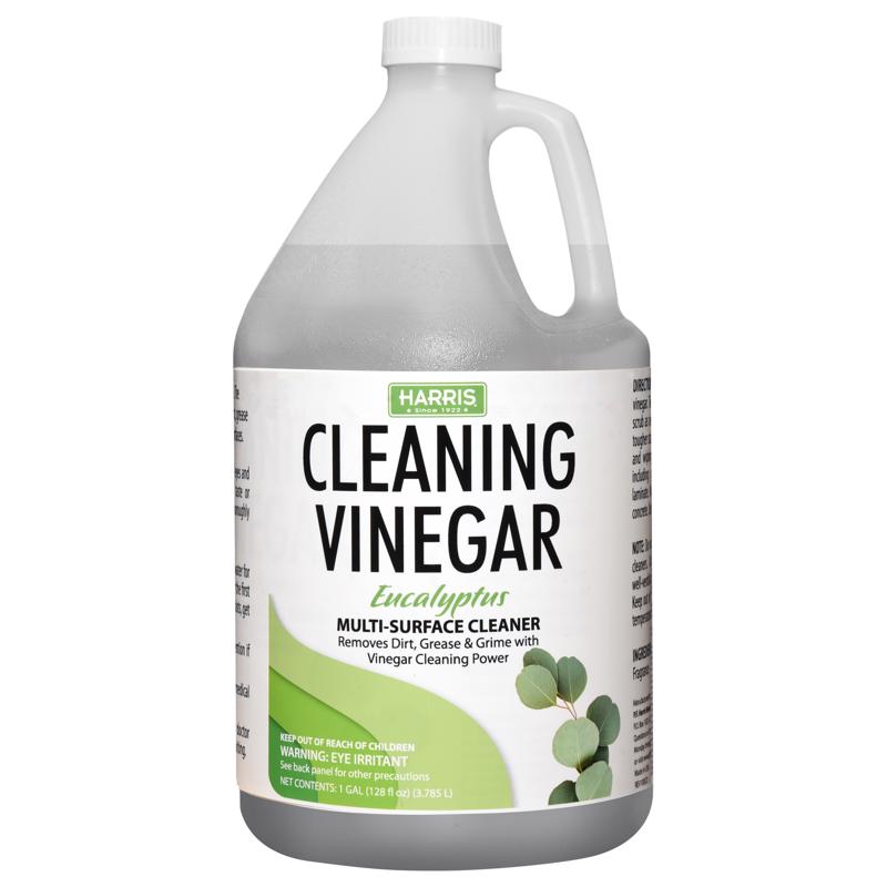 HARRIS - Harris Eucalyptus Scent Concentrated All Purpose Cleaning Vinegar Liquid 128 oz - Case of 4