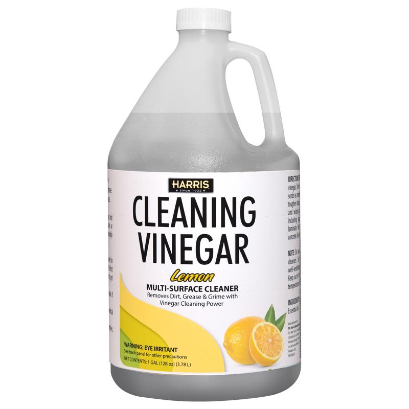 HARRIS - Harris Lemon Scent Concentrated All Purpose Cleaning Vinegar Liquid 128 oz - Case of 4