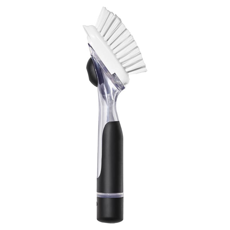 OXO - OXO Good Grips 1 in. W Medium Bristle Plastic/Rubber Handle Soap Dispenser Dish Brush