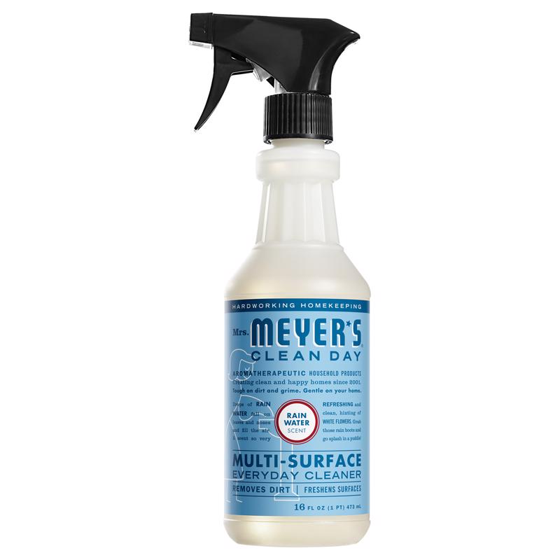 MRS. MEYER'S - Mrs. Meyer's Clean Day Rain Scent Multi-Surface Cleaner Liquid Spray 16 oz - Case of 6