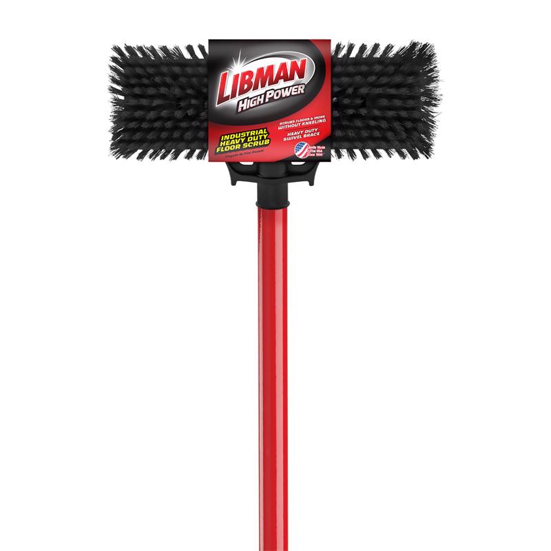 LIBMAN - Libman 13.5 in. W Steel Handle Heavy Duty Scrub Brush - Case of 4