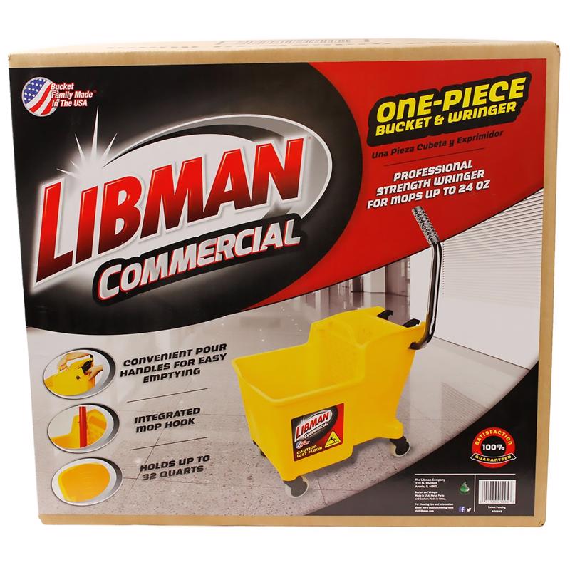 LIBMAN - Libman 32 qt Mop Bucket Yellow