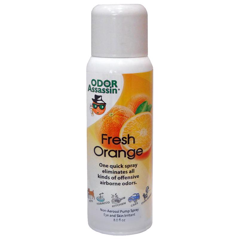 ODOR ASSASSIN - Odor Assassin Orange Scent Odor Eliminator 8 oz Liquid - Case of 3