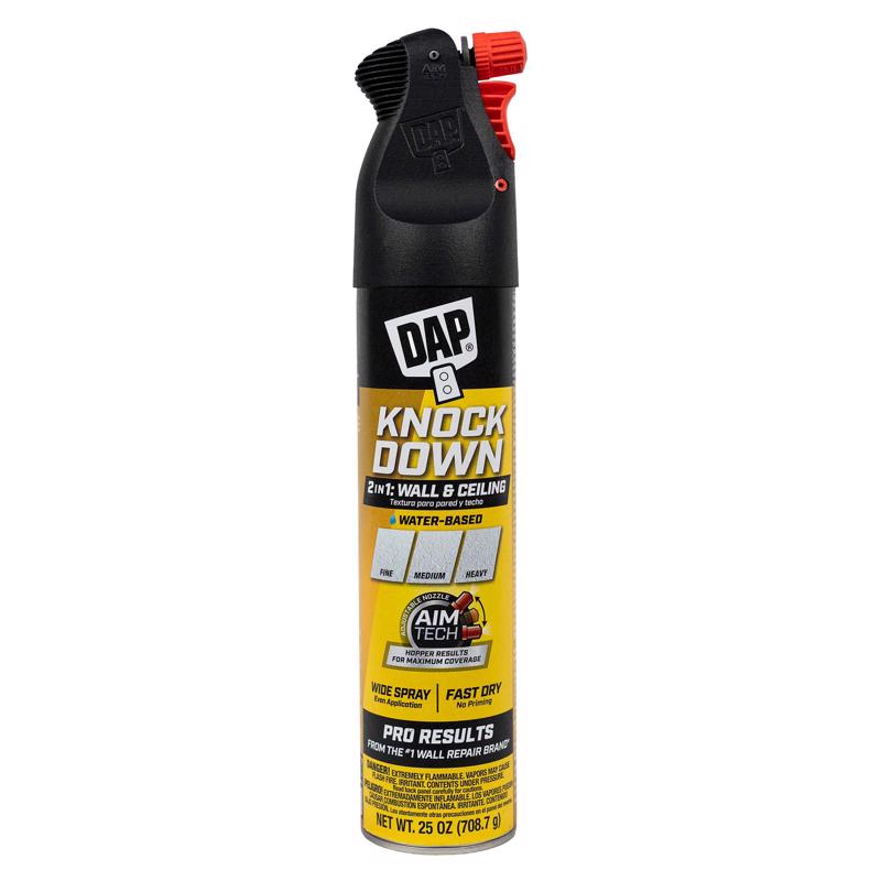 DAP - DAP White Water-Based Knockdown Wall Texture 25 oz