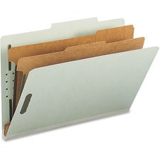 Nature Saver 2/5 Tab Cut Legal Recycled Classification Folder [FOLDER;CLASSF;LGL;3"EX;2DIV-BX]