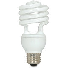 Satco 18-watt T2 Spiral CFL Bulb [BULB;CFL;18W;T2;2700K;3PK-BX]