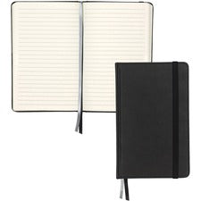 Samsill Classic Journal - 5.25 Inch x 8.25 Inch - Black