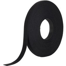 VELCRO¬&reg; ONE-WRAP Tie Bulk Roll - Tie - Black - 1 / Pack Pack - 75 ft Length