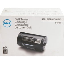 Dell Original High Yield Laser Toner Cartridge - Black - 1 Each - 6000 Pages [CRTDG;LSR;2810;2815;H815;6K-EA]