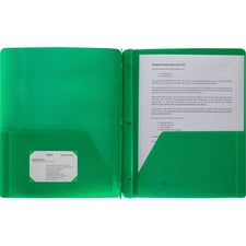 Business Source Letter Portfolio [FOLDER;2PCKT;POLY;FASTNR;GN-EA]