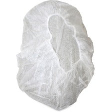 Genuine Joe Nonwoven Bouffant Cap [CAP;SPUN;BOND;WHITE;LG-PK]