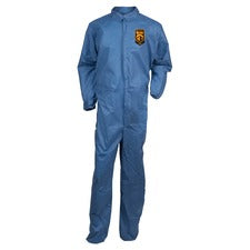 Kleenguard A20 Coveralls - Zipper Front, Elastic Back, Wrists & Ankles [COVERALLS;KLNGD;A20;BLUE;LG-CT]