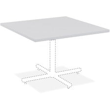 Lorell Hospitality Collection Tabletop [TOP;36";SQUARE;GY-EA]