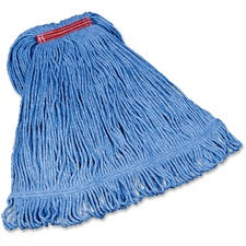 Rubbermaid Commercial Super Stitch Large Blend Mop - Cotton, Synthetic Yarn - 1Each [MOP;BLEND;SPRSTITCH;LRG;BE-EA]