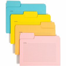 Smead SuperTab 1/3 Tab Cut Letter Recycled Top Tab File Folder [FOLDER;FILE;SUPERTAB;NOTES-PK]