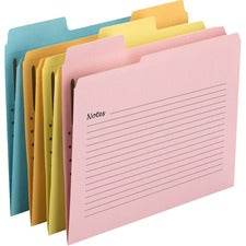 Smead SuperTab 1/3 Tab Cut Letter Recycled Top Tab File Folder [FOLDER;FILE;NOTES;FASTENER-PK]