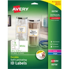 Avery&reg; Easy Align ID Label [LABEL;SELF-LAMINATE;2.3X3.3-PK]