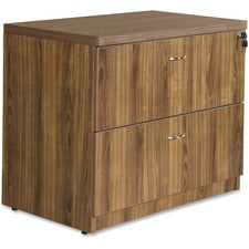Lorell Chateau Series Lateral File - 2-Drawer [FILE;LATERAL;1.5TOP;WAL-EA]