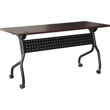 Lorell Flip Top Training Table [TABLE;TRN;FLIP;60X24;MY/BK-EA]