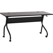 Lorell Flip Top Training Table [TABLE;TRN;FLIP;60X24;ES/BK-EA]
