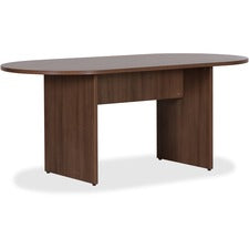 Lorell Essentials Oval Conference Table [TABLE;CONF;OVAL;72X36;WT-EA]