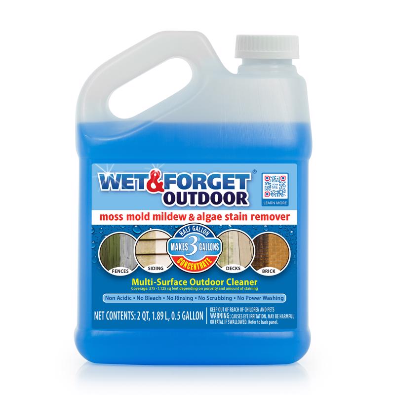 WET & FORGET - Wet & Forget Outdoor Cleaner Concentrate 0.5 gal [800064]