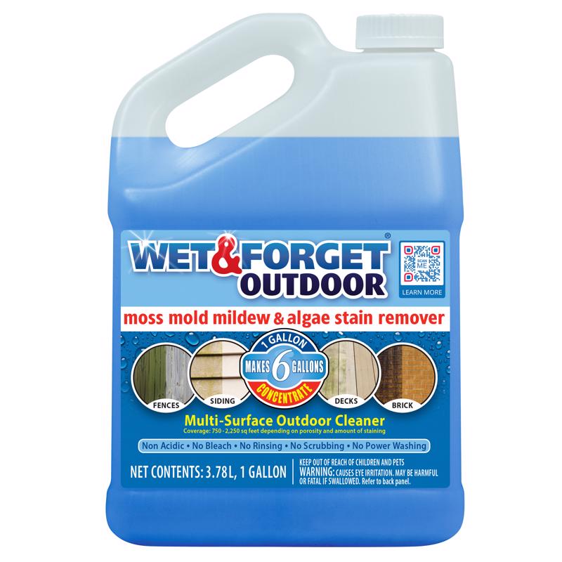 WET & FORGET - Wet & Forget Outdoor Cleaner Concentrate 1 gal [800128]