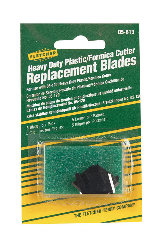 FLETCHER-TERRY - Fletcher-Terry Steel Heavy Duty Replacement Blade 0.33 in. L 5 pc