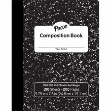 Pacon Composition Book [BOOK;COMP;CLLG;MARBLE;100SH-EA]