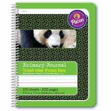 Pacon Composition Book [JOURNAL;PIC;SPIRL;GRN PANDA-EA]