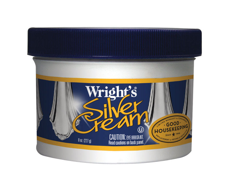 WRIGHT'S - Wright's Mild Scent Silver Polish 8 oz Cream - Case of 6