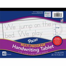 Pacon Multi-Program Handwriting Tablet