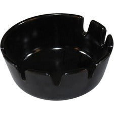 Impact Tabletop Ash Tray [ASHTRAY;DESK;ROUND;BLACK-EA]