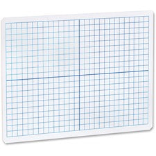 Flipside Grid Side/Plain Side Dry Erase Lap Board