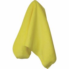 Genuine Joe General-purpose Microfiber Cloth [CLOTH;MICROFIBER;YELLOW-CT]