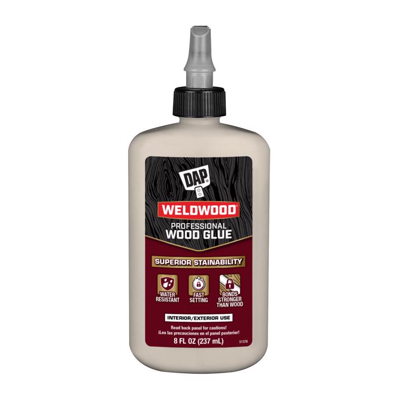 DAP - DAP Weldwood High Strength Light Tan Wood Glue 8 oz - Case of 12