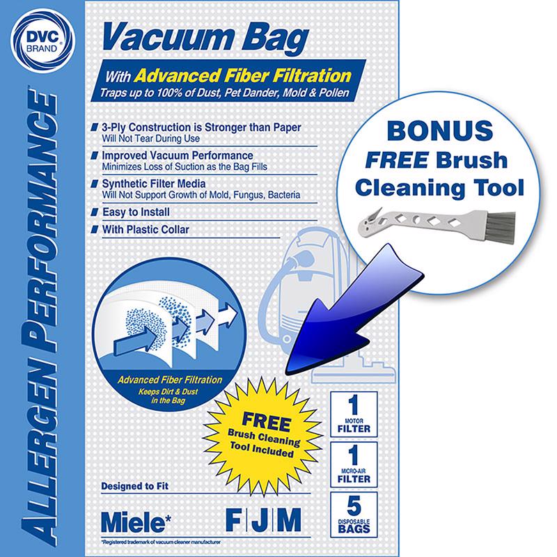 DVC - DVC Vacuum Bag For Miele 5 pk